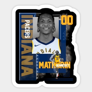 Indiana Pacers Bennedict Mathurin 00 Sticker